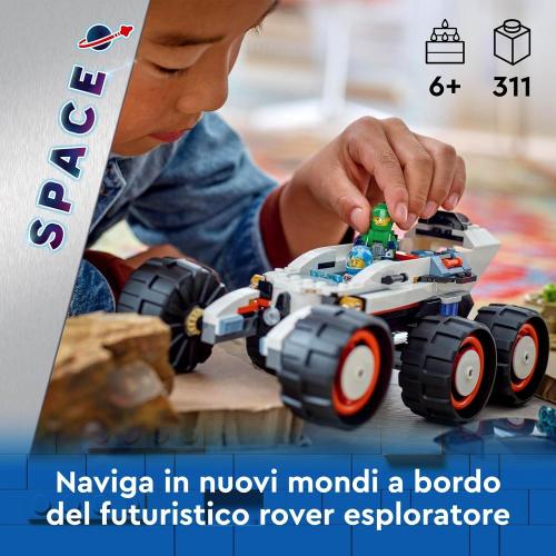 CITY SPACE ROVER ESPLORATORE SPAZIALE E VITA ALIEN