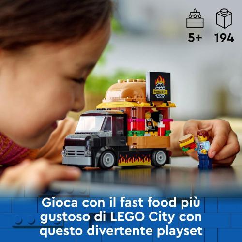 CITY GREAT VEHICLES FURGONE DEGLI HAMBURGER