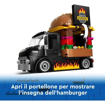 CITY GREAT VEHICLES FURGONE DEGLI HAMBURGER
