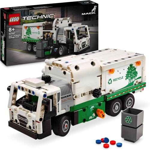 TECHNIC CAMION DELLA SPAZZATURA MACK LR ELECTRIC