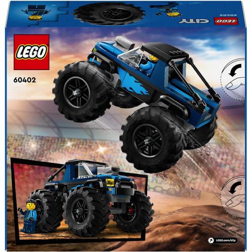 CITY GREAT VEHICLES MONSTER TRUCK BLU