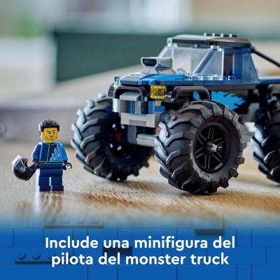 CITY GREAT VEHICLES MONSTER TRUCK BLU