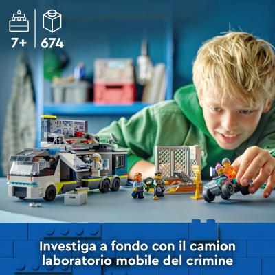 CITY POLICE CAMION LABORATORIO MOBILE DELLA POLIZIA