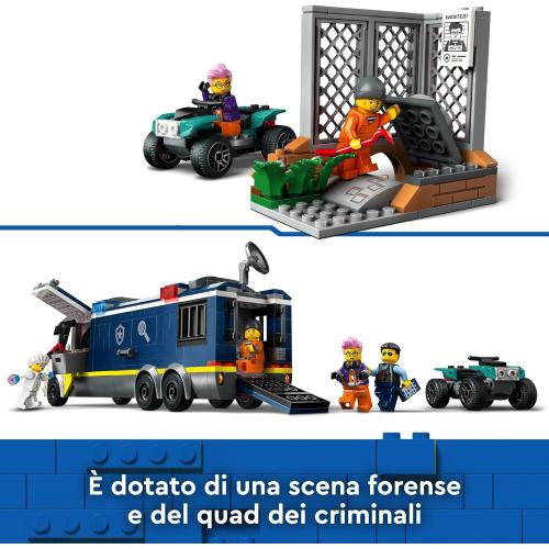 CITY POLICE CAMION LABORATORIO MOBILE DELLA POLIZIA