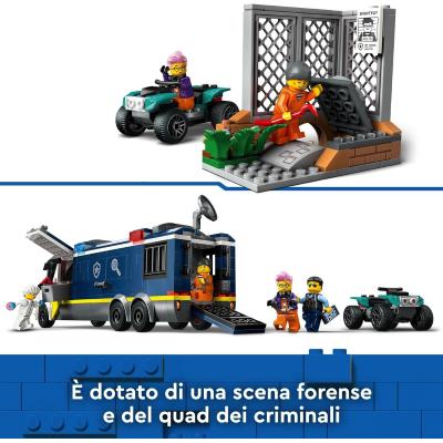 CITY POLICE CAMION LABORATORIO MOBILE DELLA POLIZIA