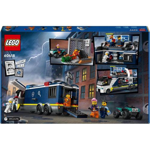 CITY POLICE CAMION LABORATORIO MOBILE DELLA POLIZIA