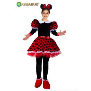 COSTUME TOPOLETTA LUSSO 6-7 ANNI
