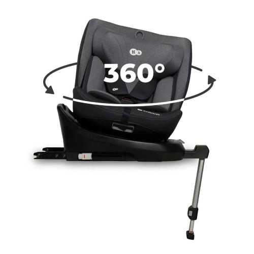 SEGGIOLINO AUTO KINDERKRAFT I-360 I-SIZE 40-150CM BLACK 