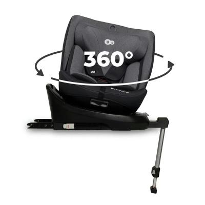 SEGGIOLINO AUTO KINDERKRAFT I-360 I-SIZE 40-150CM BLACK 