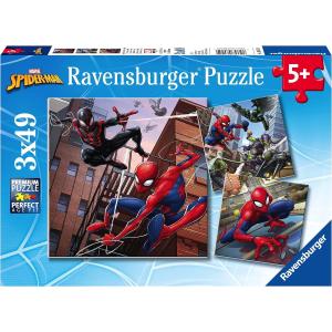 PUZZLE 3X49 PZ SPIDERMAN