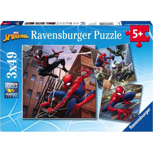 PUZZLE 3X49 PZ SPIDERMAN