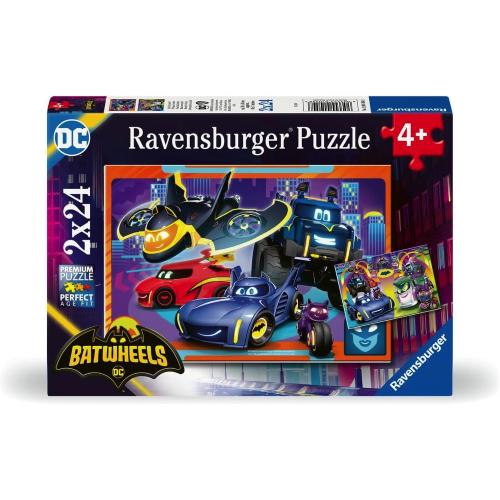 PUZZLE 2X24 PZ BATWHEELS