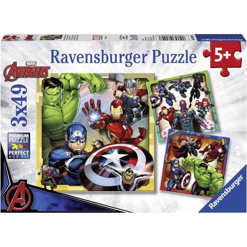PUZZLE 3X49 PZ AVENGERS
