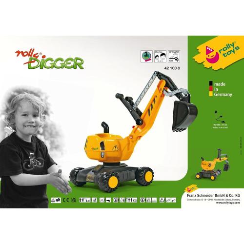ROLLY DIGGER SCAVATORE CON RUOTE