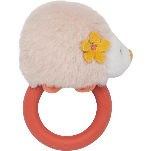 NATTOU SONAGLIO ZOE IL RICCIO CON ANELLO IN SILICONE