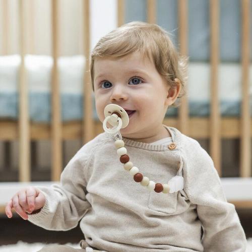 NATTOU PORTASUCCHIETTO VERDE SABBIA  (SILICONE COMMESTIBILE)