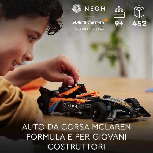 TECHNIC NEOM MCLAREN FORMULA E RACE CAR
