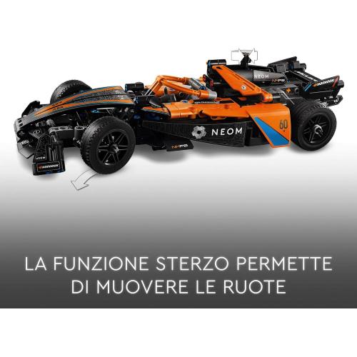 TECHNIC NEOM MCLAREN FORMULA E RACE CAR