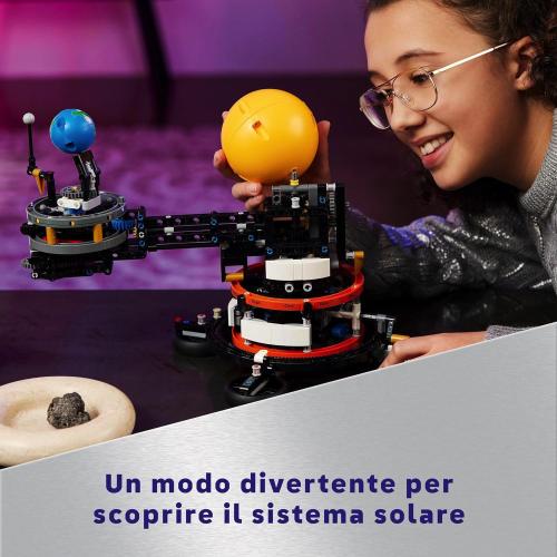 TECHNIC PIANETA TERRA E LUNA IN ORBITA