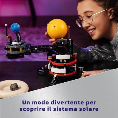 TECHNIC PIANETA TERRA E LUNA IN ORBITA