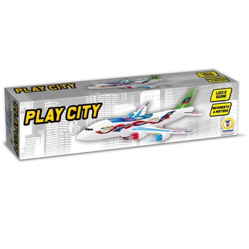 PLAY CITY - AEROPLANO GRANDE CON LUCI E SUONI