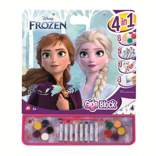 GIGA BLOCKS - 4 IN 1 FROZEN ALBUM DA COLORARE
