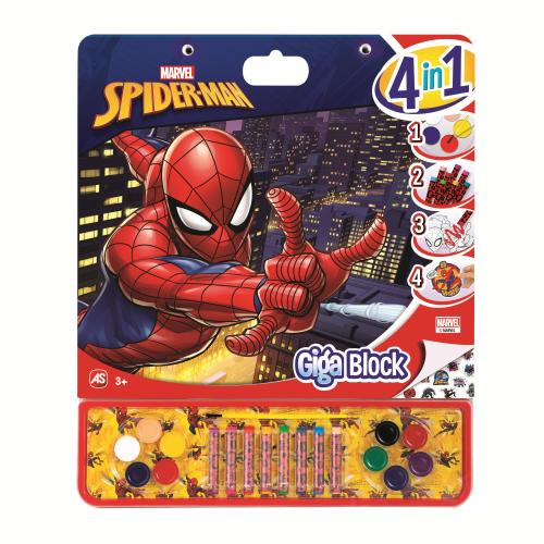 GIGA BLOCKS - 4 IN 1 SPIDERMAN