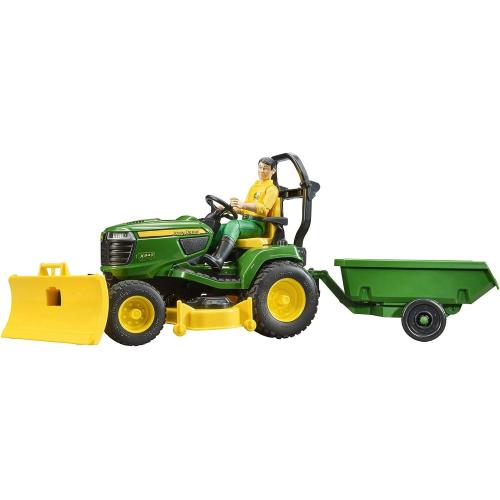 BRUDER JOHN DEERE TRATTORE TOSAERBA