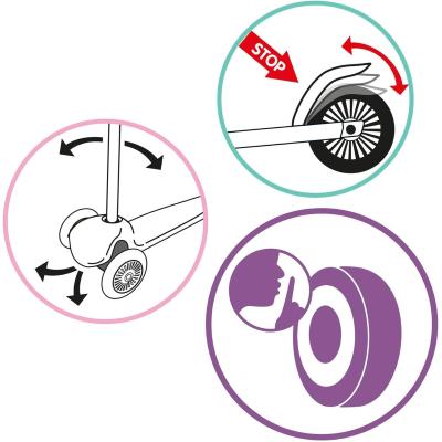 MONOPATTINO TRE RUOTE TWIST GABBY'S DOLLHOUSE