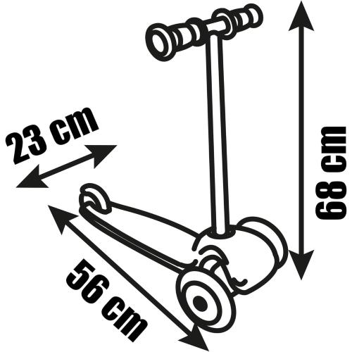 MONOPATTINO TRE RUOTE TWIST GABBY'S DOLLHOUSE