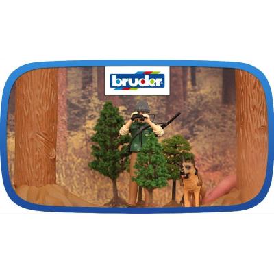 BRUDER GUARDIA FORESTALE CON CANE