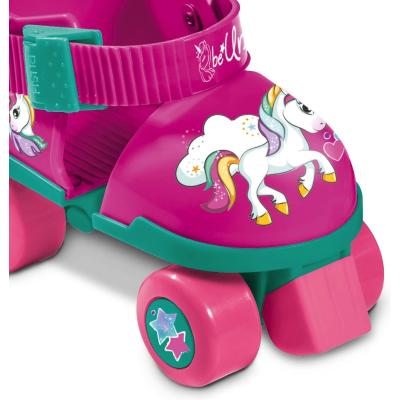 UNICORN  22/29 + PROTEZIONI + BORSA PATTINI BABY