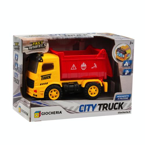 FAST WHEELS - CITY TRUCK VEICOLO LUCI E SUONI 3 MOD