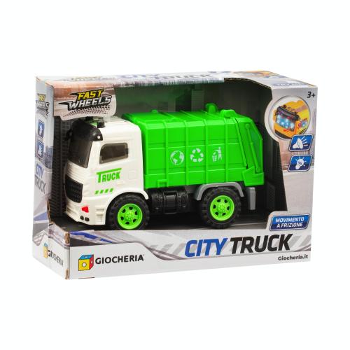 FAST WHEELS - CITY TRUCK VEICOLO LUCI E SUONI 3 MOD