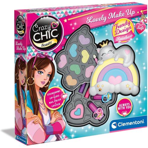 CLEMENTONI CRAZY CHIC LOVELY MAKE UP RAINBOW