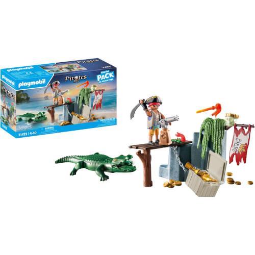 PIRATA CON ALLIGATORE