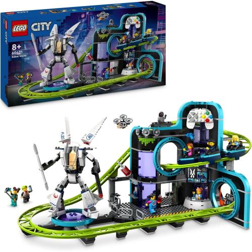 LEGO CITY MONTAGNE RUSSE DI ROBOT WORLD