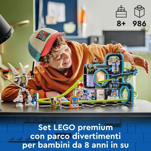 LEGO CITY MONTAGNE RUSSE DI ROBOT WORLD