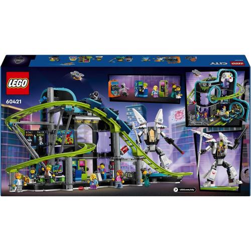 LEGO CITY MONTAGNE RUSSE DI ROBOT WORLD