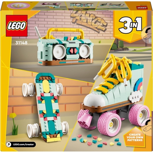 LEGO CREATOR PATTINO A ROTELLE