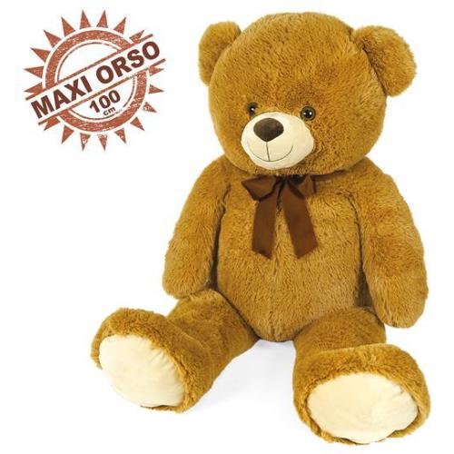 ORSO MARRONE L100CM C/FIOCCO