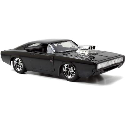 FAST & FURIOUS 1970 DODGE CHARGER IN SCALA 1:24 DIE-CAST, CON PERSONAGGIO,