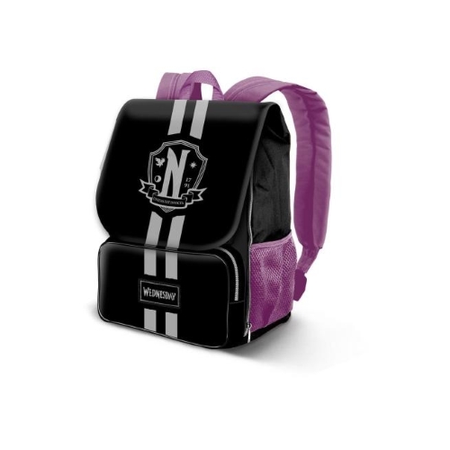ZAINO ESPANDIBILE  WEDNESDAY FLAP BACKPACK SCHOOL