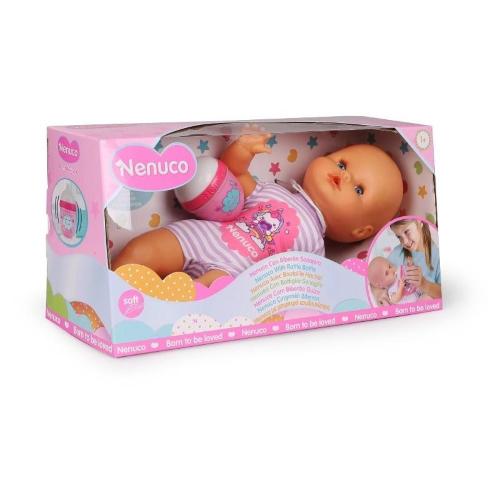 NENUCO CON BIBERON ROSA
