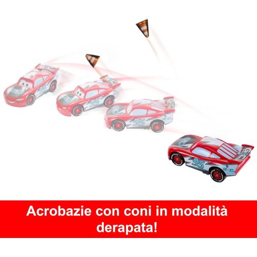 DISNEY CARS SAETTA MCQUEEN DERAPA E SFRECCIA
