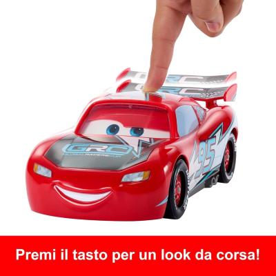 DISNEY CARS SAETTA MCQUEEN DERAPA E SFRECCIA