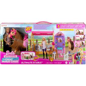 BARBIE RANCH DEI SOGNI PLAYSET CON BAMBOLA E CAVALLO