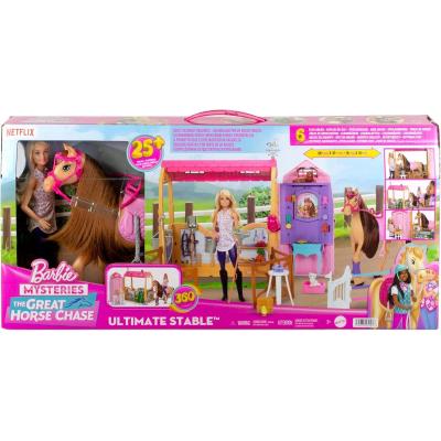 BARBIE RANCH DEI SOGNI PLAYSET CON BAMBOLA E CAVALLO