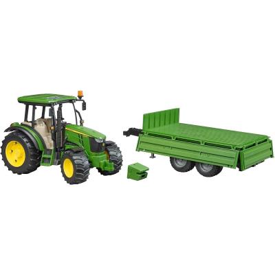BRUDER JOHN DEERE C/RIMORC.   