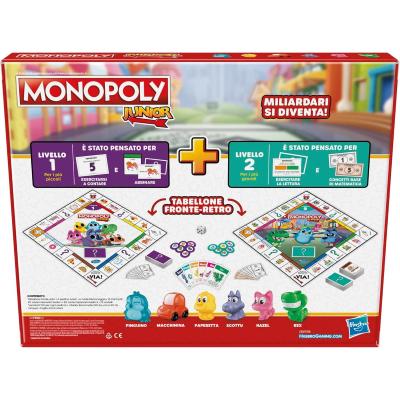 MONOPOLY JUNIOR 2 GIOCHI IN 1